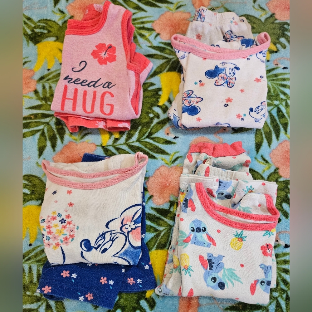 Cute Disney Character Pajama Set
